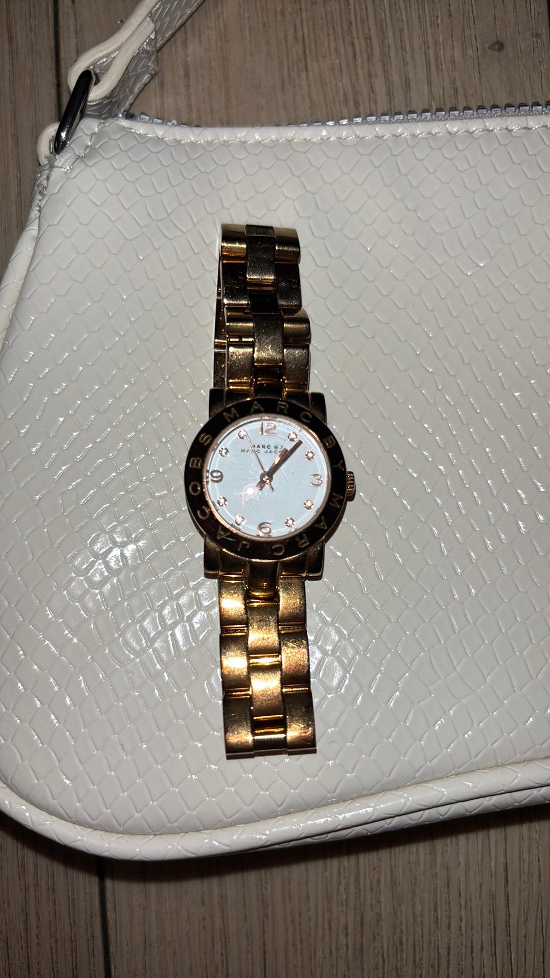Marc jacobs horloge, Sieraden, Tassen en Uiterlijk, Horloges | Dames, Ophalen of Verzenden, Zo goed als nieuw, Staal, Overige merken