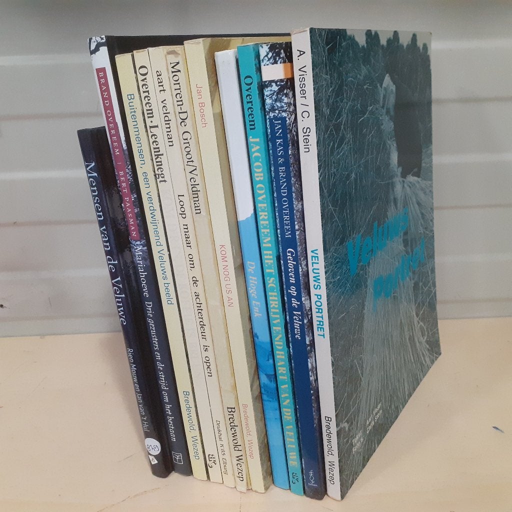 Nr. 829 Boeken Veluwe., Ophalen of Verzenden, Gelezen, Meerdere auteurs