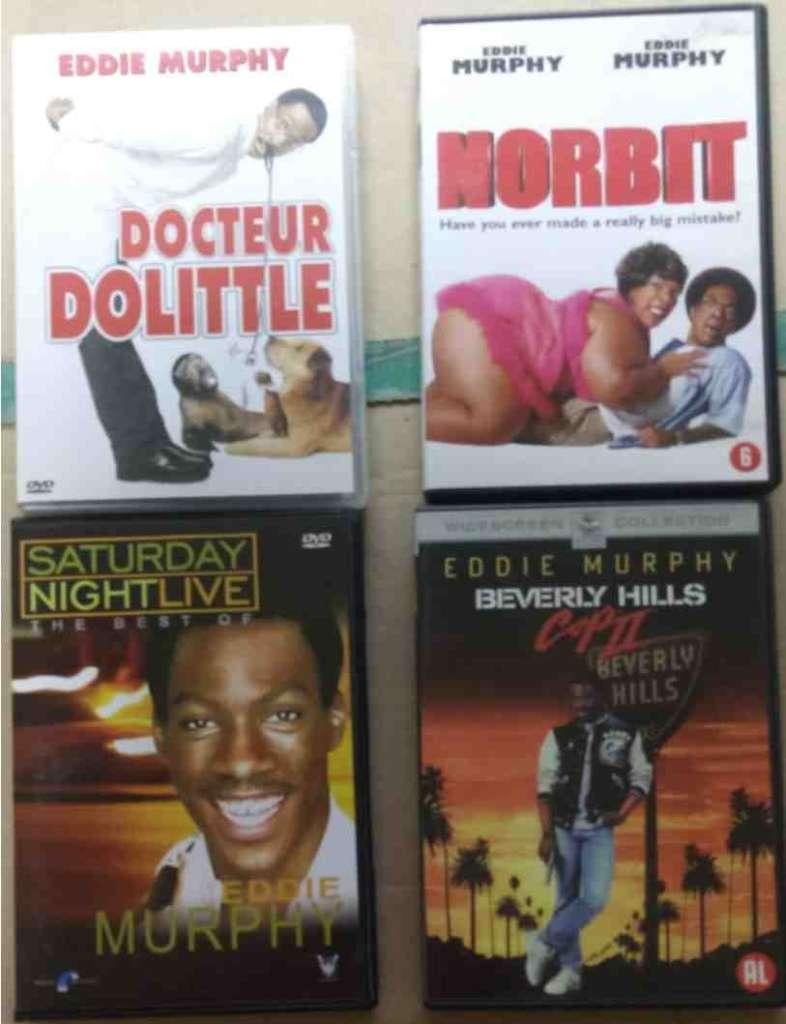 Eddie Murphy DVD 's + VHS-video - hoeft niet in 1 koop, Alle leeftijden, Ophalen of Verzenden, Zo goed als nieuw