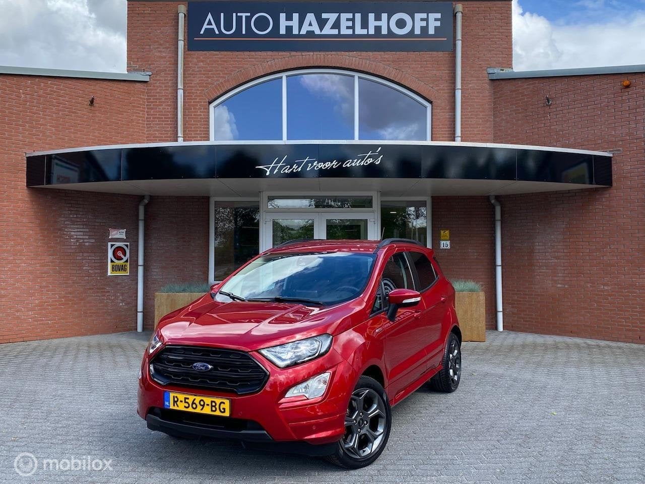 Ford EcoSport 1.0 EcoBoost ST-Line met 35.426Km | Stoel/stuu, Auto's, Ford, Voorwielaandrijving, Gebruikt, Ecosport, Bedrijf