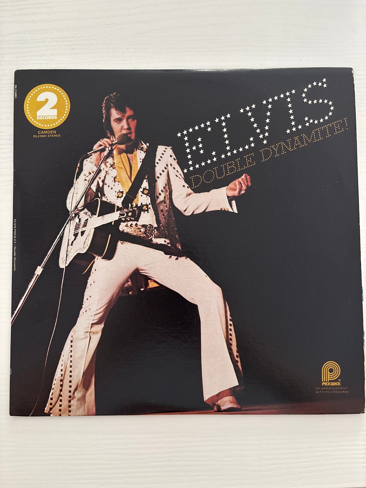 Elvis Presley - Double Dynamite! Dubbel LP, Ophalen of Verzenden, Zo goed als nieuw, Cd of Plaat