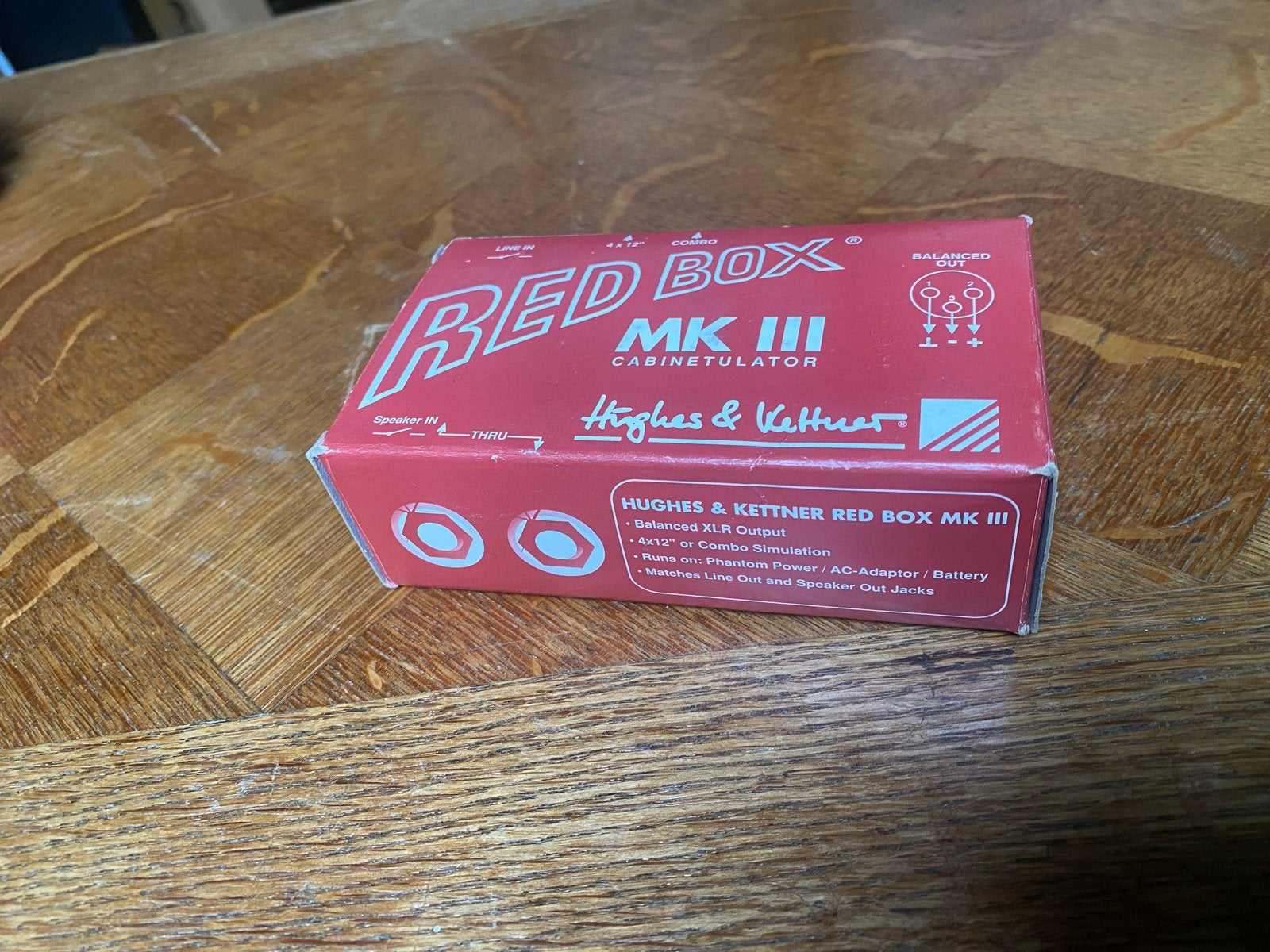 Hughes & Kettner Red Box MK III Cabinetulator, Muziek en Instrumenten, Ophalen of Verzenden, Zo goed als nieuw, Overige typen