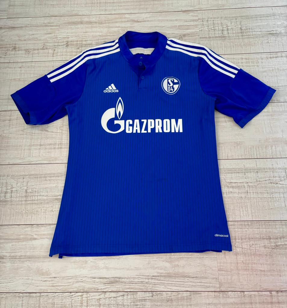 Schalke 04 thuisshirt 2014-2015 (L), Maat L, Ophalen of Verzenden, Shirt