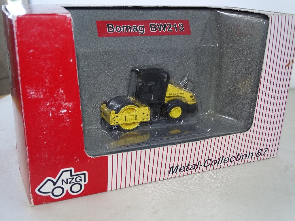 1/87 NZG Wals Bomag, Hobby en Vrije tijd, Ophalen of Verzenden, Nieuw, Overige typen, Rietze