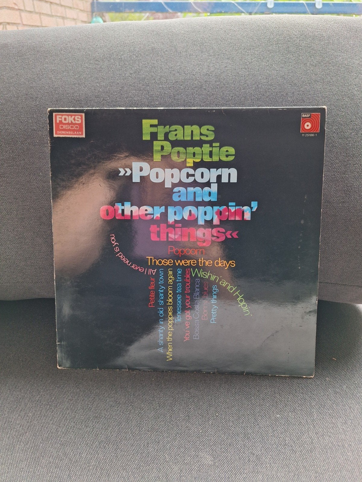 Frans Poptie - Popcorn and other poppin' things LP, LP, Gebruikt, Pop, Ophalen of Verzenden
