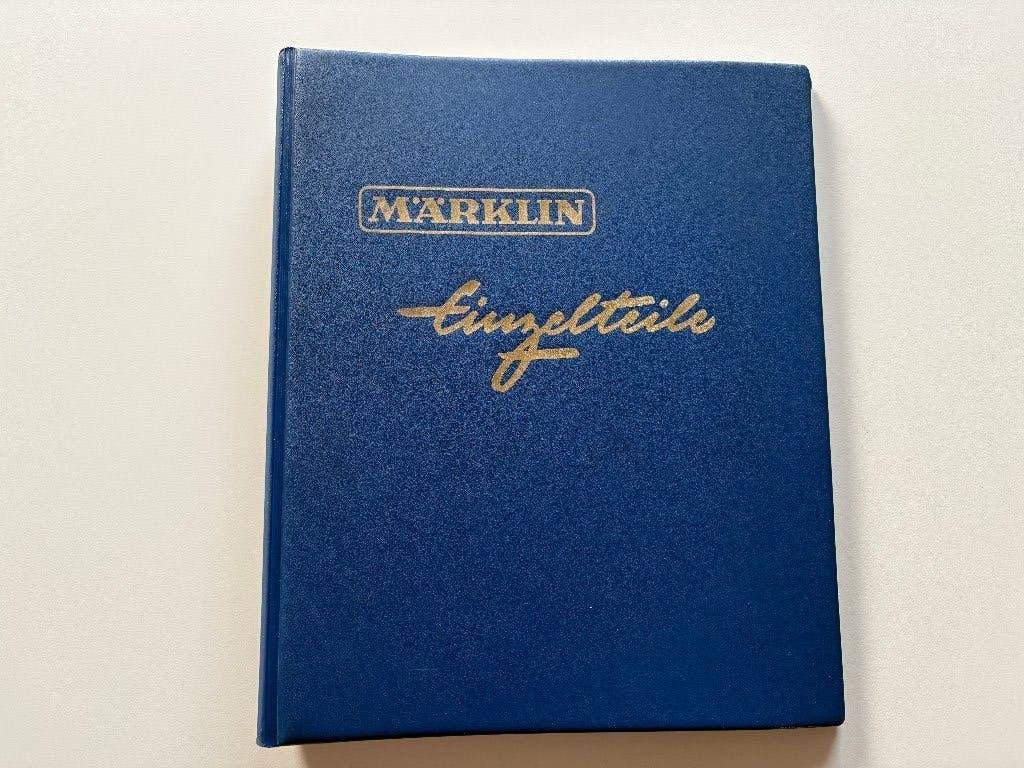 Märklin H0 onderdelen ringband voor handelaren 1963/64 1966, Wisselstroom, Gebruikt, Verzenden, Boek, Tijdschrift of Catalogus