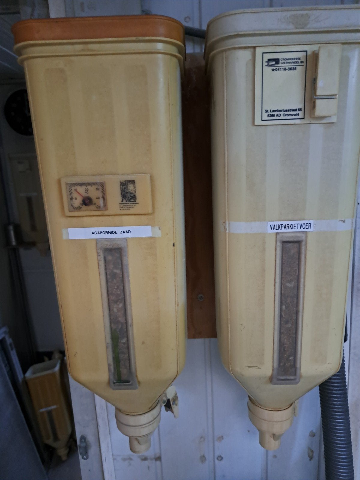 voersilo voor 5 kg voer, Dieren en Toebehoren, Ophalen, Gebruikt, Eten en Drinken