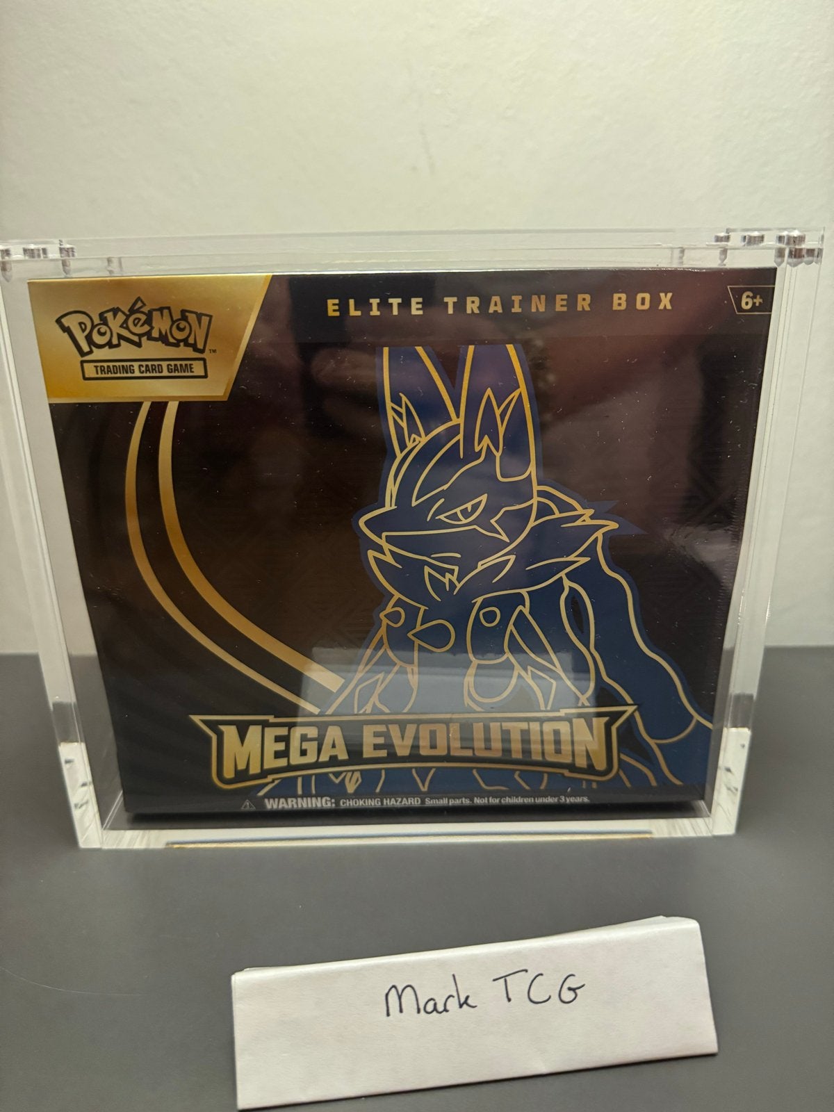 Pokémon Mega Evolution Elite Trainer Box lucario, Ophalen of Verzenden, Nieuw, Boosterbox