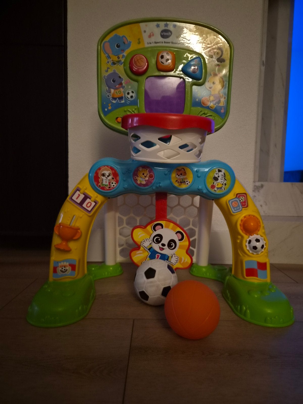 VTech 3-in-1 Sport & Scoor Speelplaats, Ophalen, Zo goed als nieuw, 6 maanden tot 2 jaar