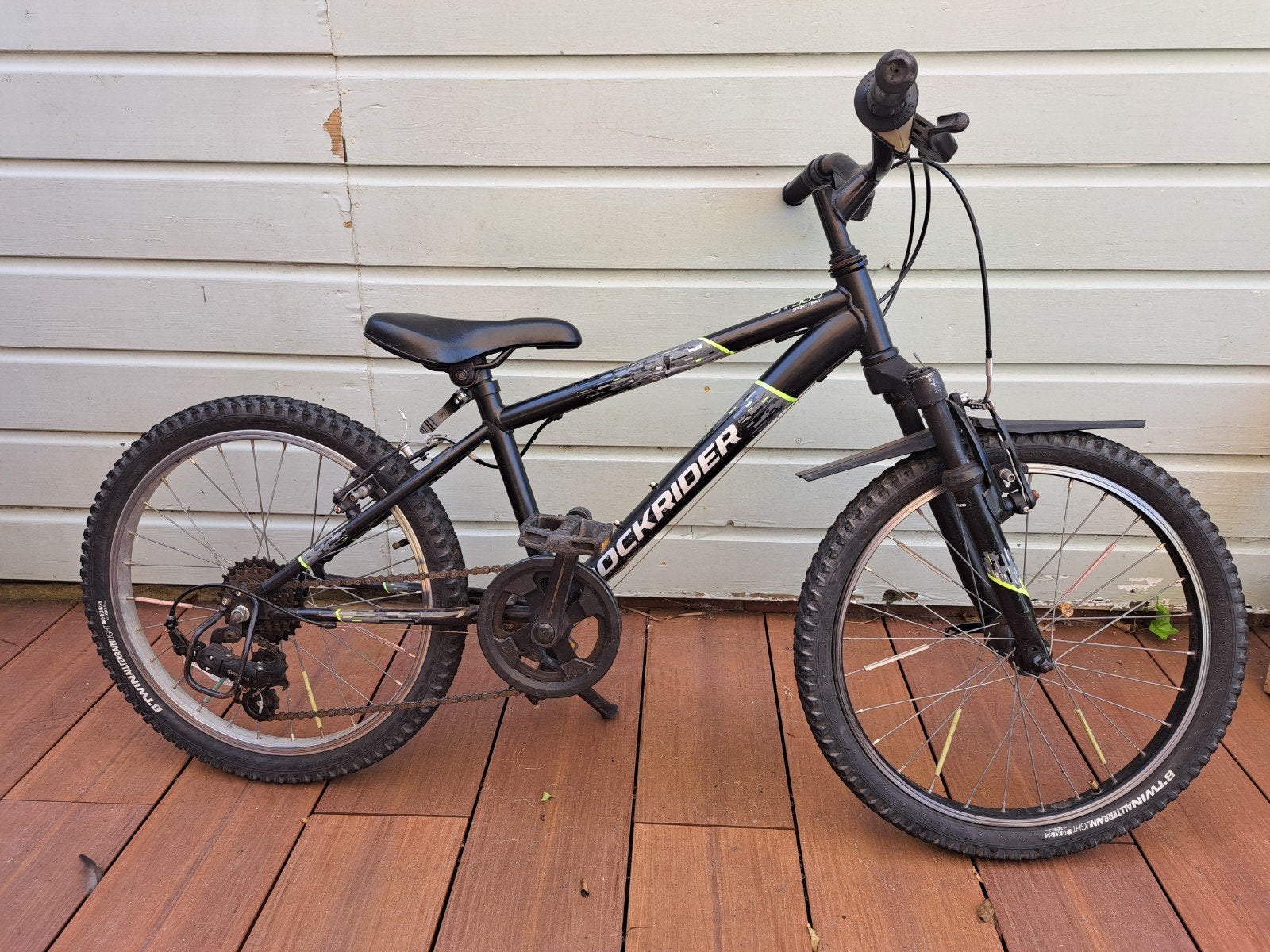 Rockrider Kinderfiets 20 inch - Gebruikt, Ophalen, Staal, Velgrem, V-brakes