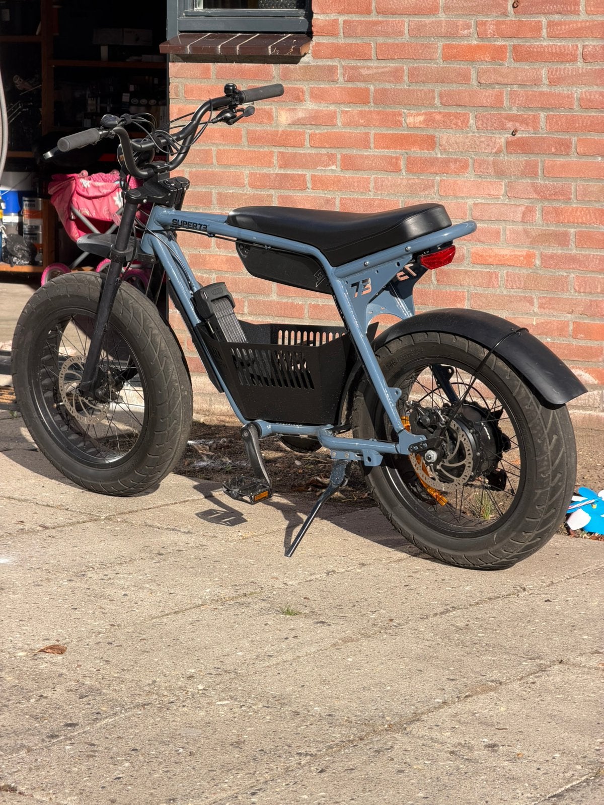 Super 73ZX Fatbike Panthro Blue(2023)| basket & ABUS-slot, 59 cm of meer, Ophalen, Zo goed als nieuw, Overige merken