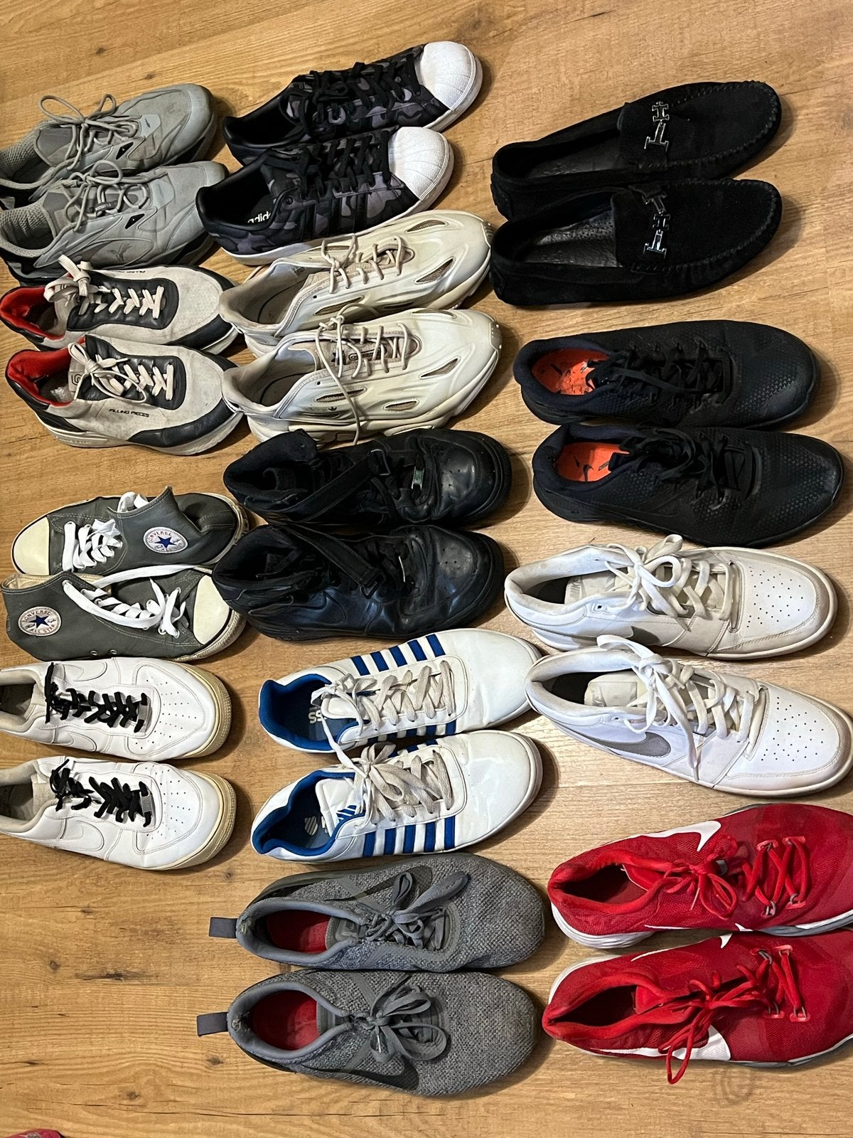 Partij herenschoenen maat 44-46 | Nike, Adidas, Puma e.a. |, Ophalen, Overige kleuren, Overige typen, Gedragen