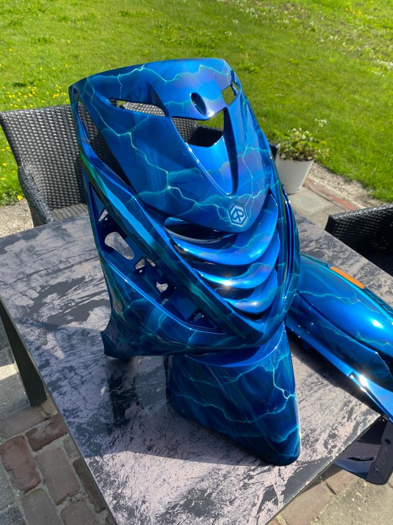 Custom zip sp look kappenset kappen, Ophalen of Verzenden