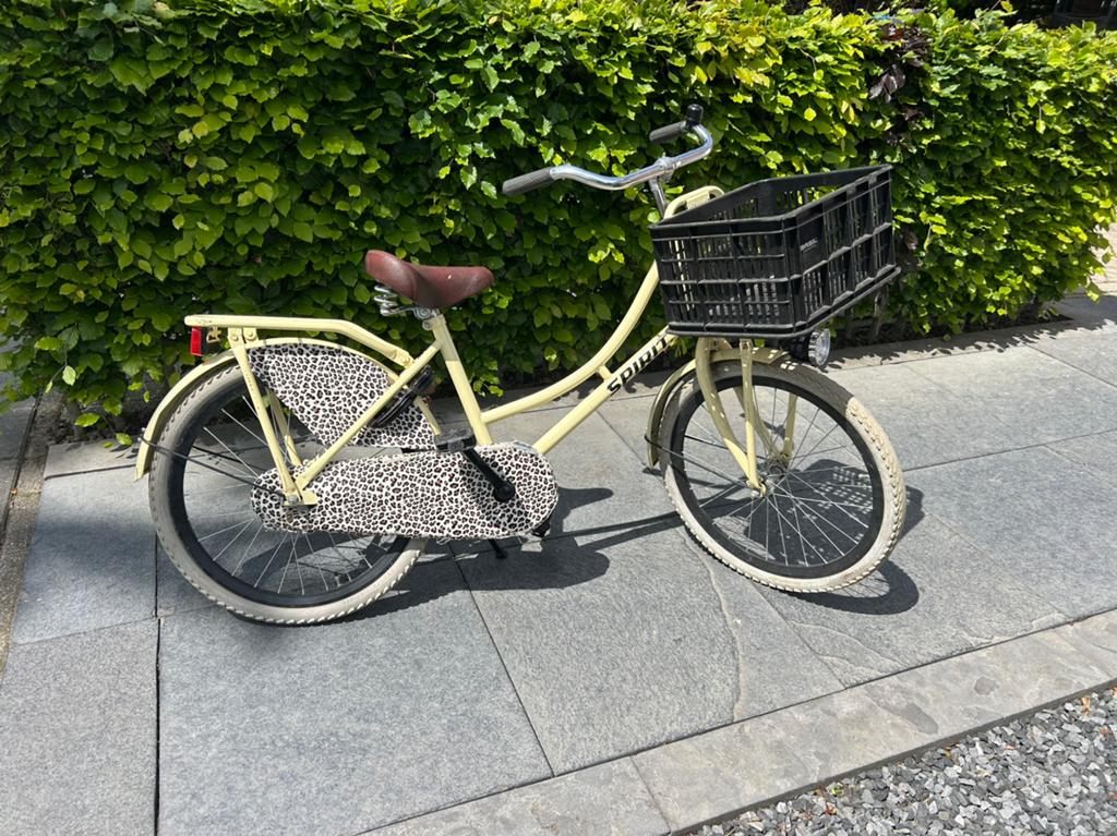 Meisjesfiets 6-9jaar ongeveer, Fietsen en Brommers, Ophalen of Verzenden, Gebruikt, 20 inch