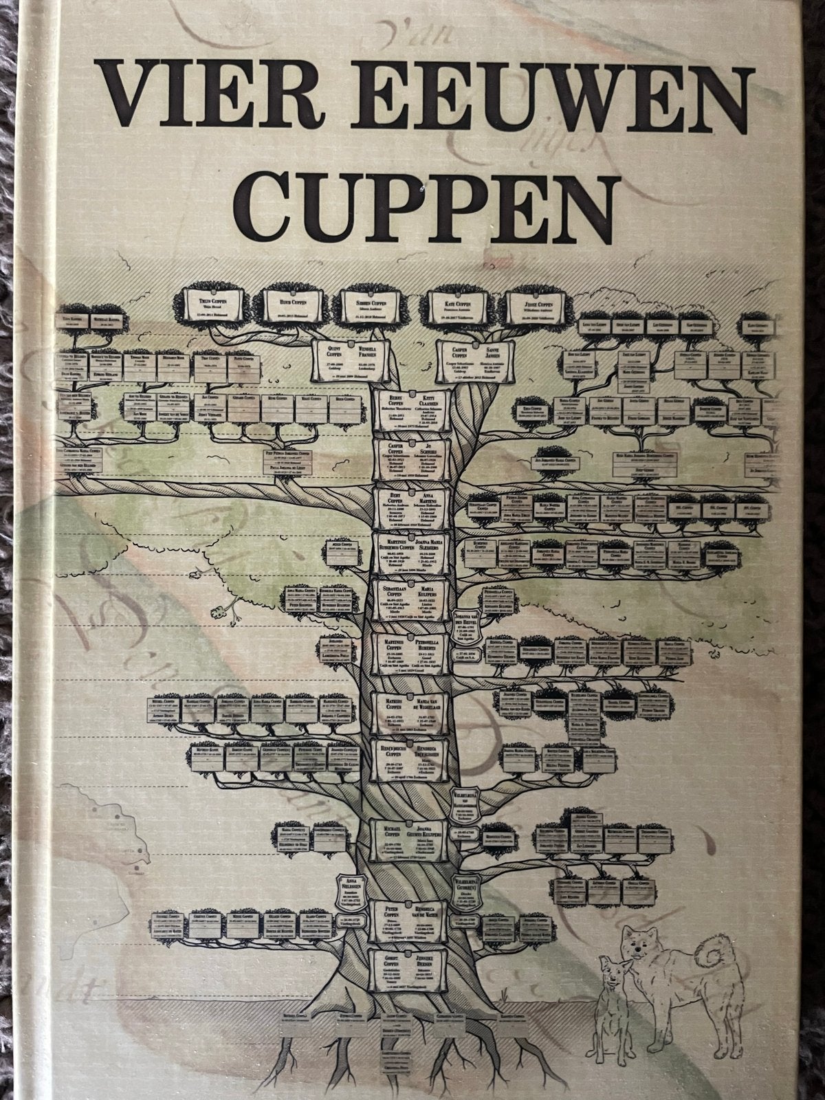 Vier Eeuwen Cuppen - Familiegeschiedenis Zuidoost Brabant, Ophalen of Verzenden, Zo goed als nieuw, Overige