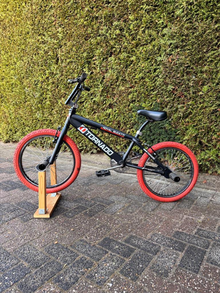 Prachtige BMX fiets, Ophalen, Staal, Velgrem, 20 tot 24 inch