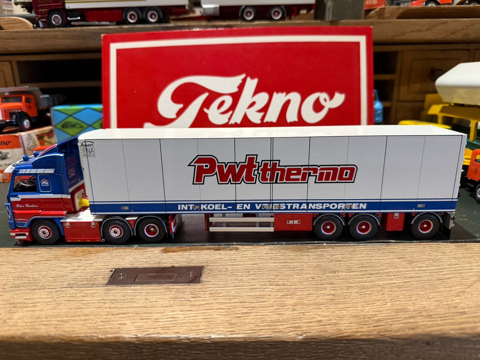 TEKNO SCANIA 143 STREAMLINE PETER WOUTERS, Ophalen of Verzenden, Nieuw, Bus of Vrachtwagen, Tekno