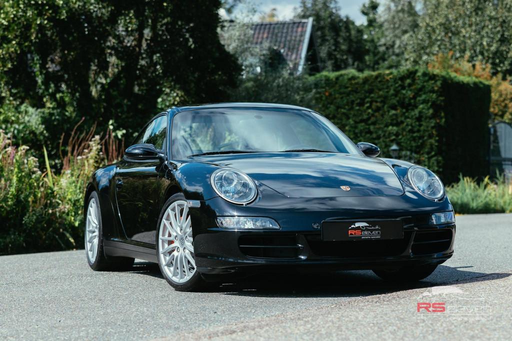 Porsche 911 997 3.8 Carrera 4S, Auto's, Automaat, Gebruikt, Zwart, Vierwielaandrijving