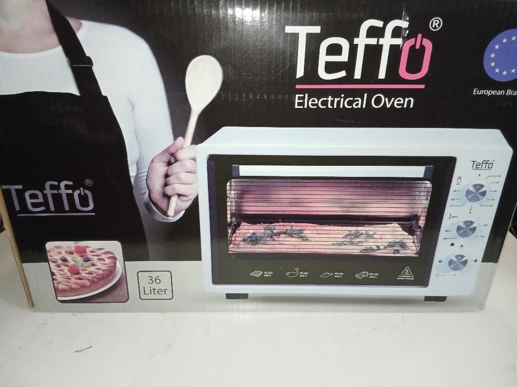 Teffo /Grill bakoven 36 liter Nieuw in verpakking, Witgoed en Apparatuur, Ovens, Ophalen, Minder dan 45 cm, Hete lucht, Nieuw
