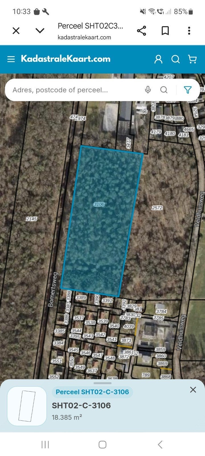 Bosgrond te koop IJhorst – 18.385 m², Ophalen, Volle zon, Overige soorten