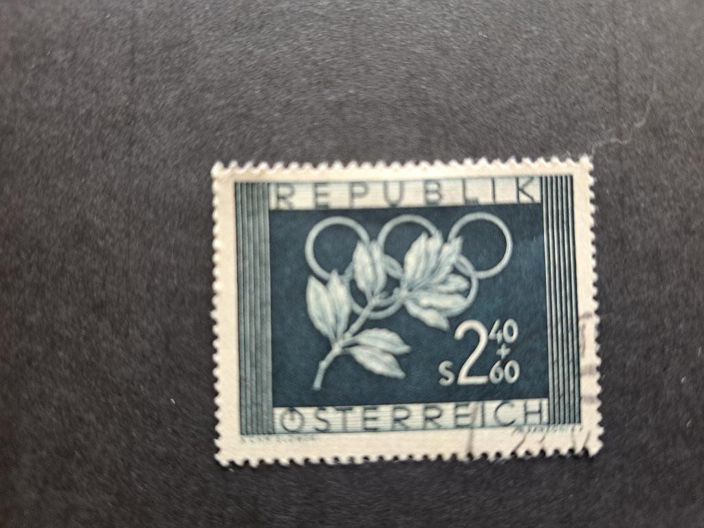 Oostenrijk  1952 (Olympische Spelen), Ophalen of Verzenden, Gestempeld