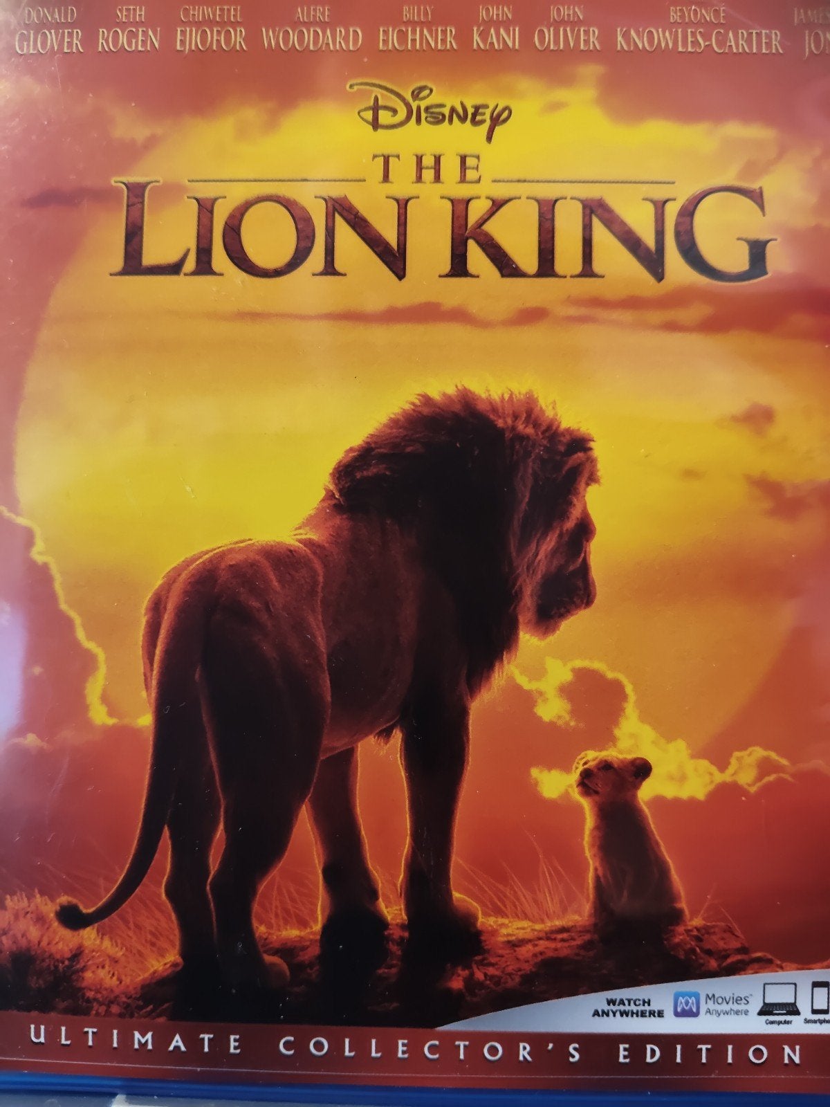 The Lion King Bluray Import Engels gesproken/ondertiteld!!, Cd's en Dvd's, Blu-ray, Ophalen of Verzenden, Zo goed als nieuw, Avontuur