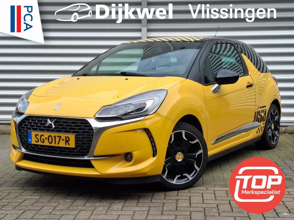 DS 3 1.2 130 Sport Chic Cam/Clima/Trekhaak, Auto's, DS, Te koop, DS 3, ABS, Achteruitrijcamera, Airbags, Airconditioning, Alarm