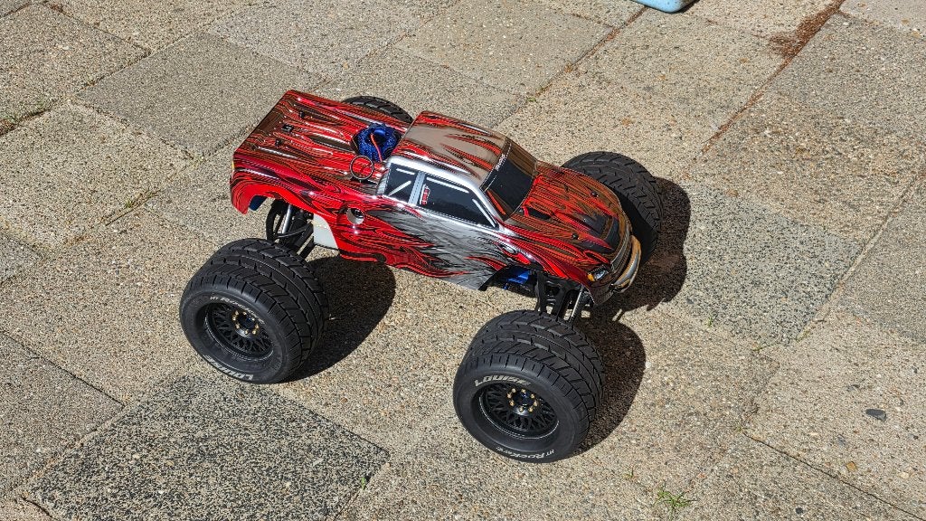 Traxxas Revo 3.3 "Xtreme", Ophalen, Zo goed als nieuw, Auto onroad, Schaal 1:8