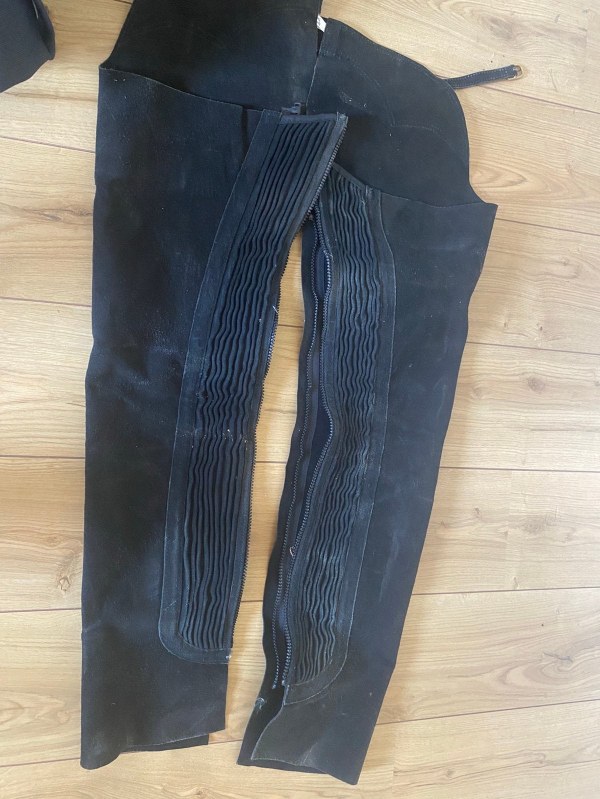 Lange chaps, Dieren en Toebehoren, Paardrijkleding, Ophalen of Verzenden, Zo goed als nieuw