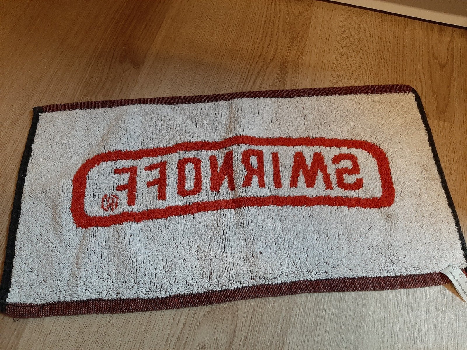 Smirnoff bartowel, Ophalen of Verzenden