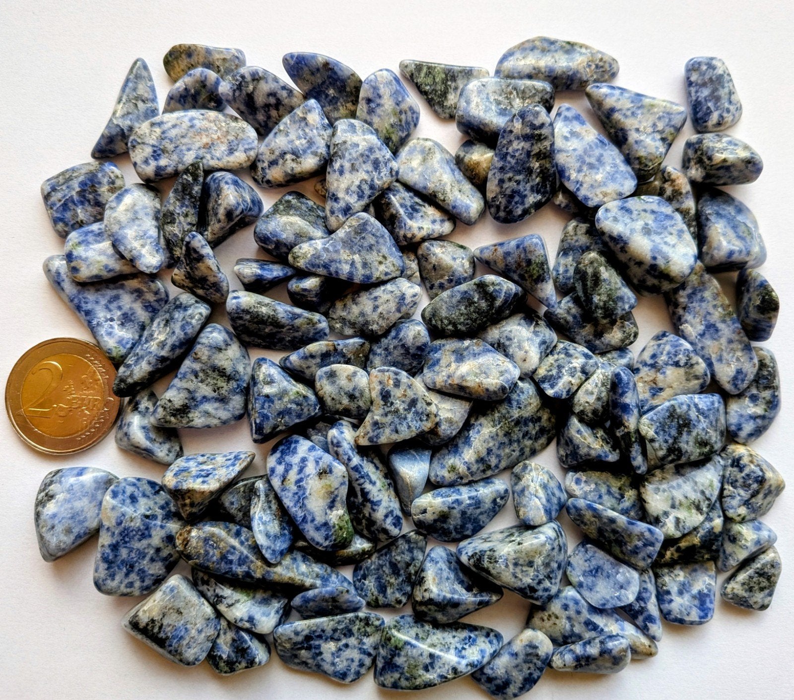 sodaliet in matrix trommelstenen, Sieraden, Tassen en Uiterlijk, Edelstenen, Verzenden, Nieuw
