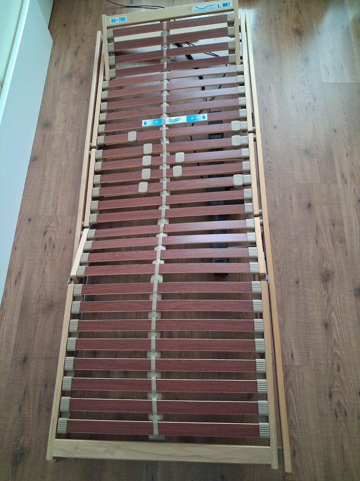 lattenbodem elektrische, Huis en Inrichting, Slaapkamer | Matrassen en Bedbodems, Ophalen, Gebruikt, Tweepersoons, 80 cm