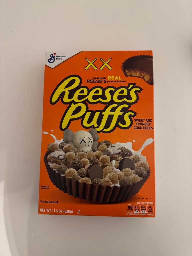 Reeses Puffs x KAWS, Ophalen of Verzenden
