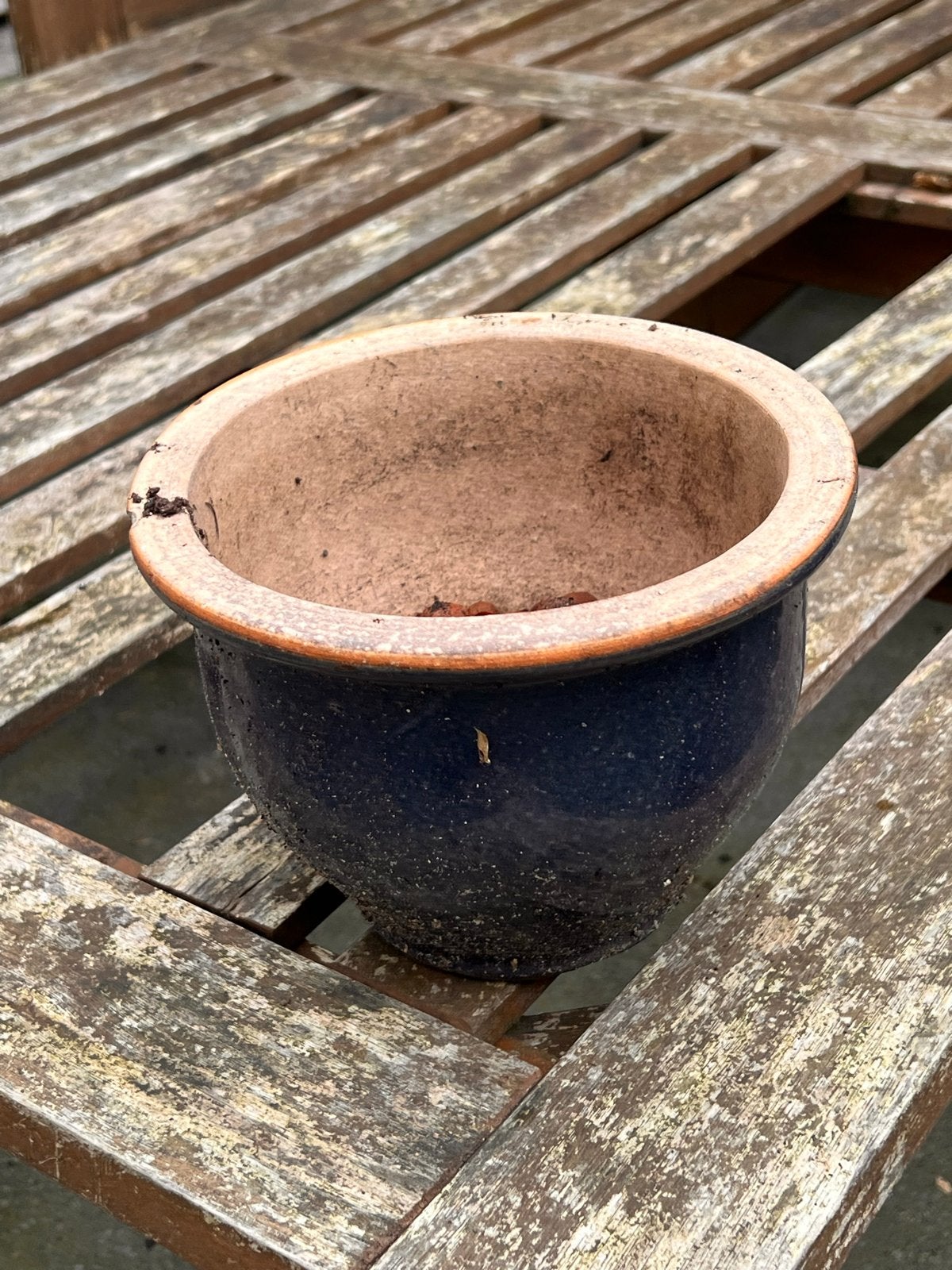 Kleine terracotta pot, 12x10 cm, Ophalen, Overige materialen, Gebruikt, Minder dan 30 cm