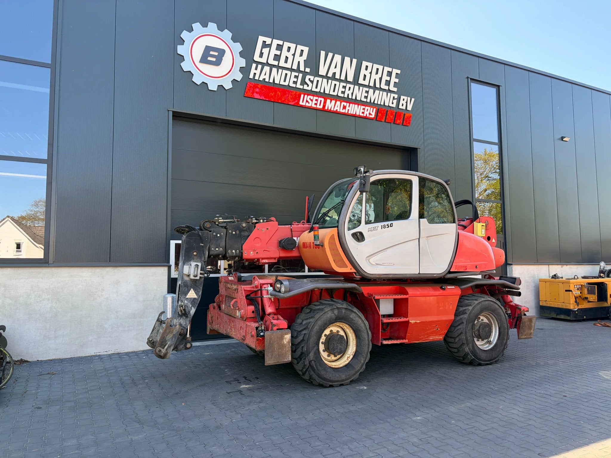 Manitou MRT1850 roterende verreiker (bj 2008), Overige typen