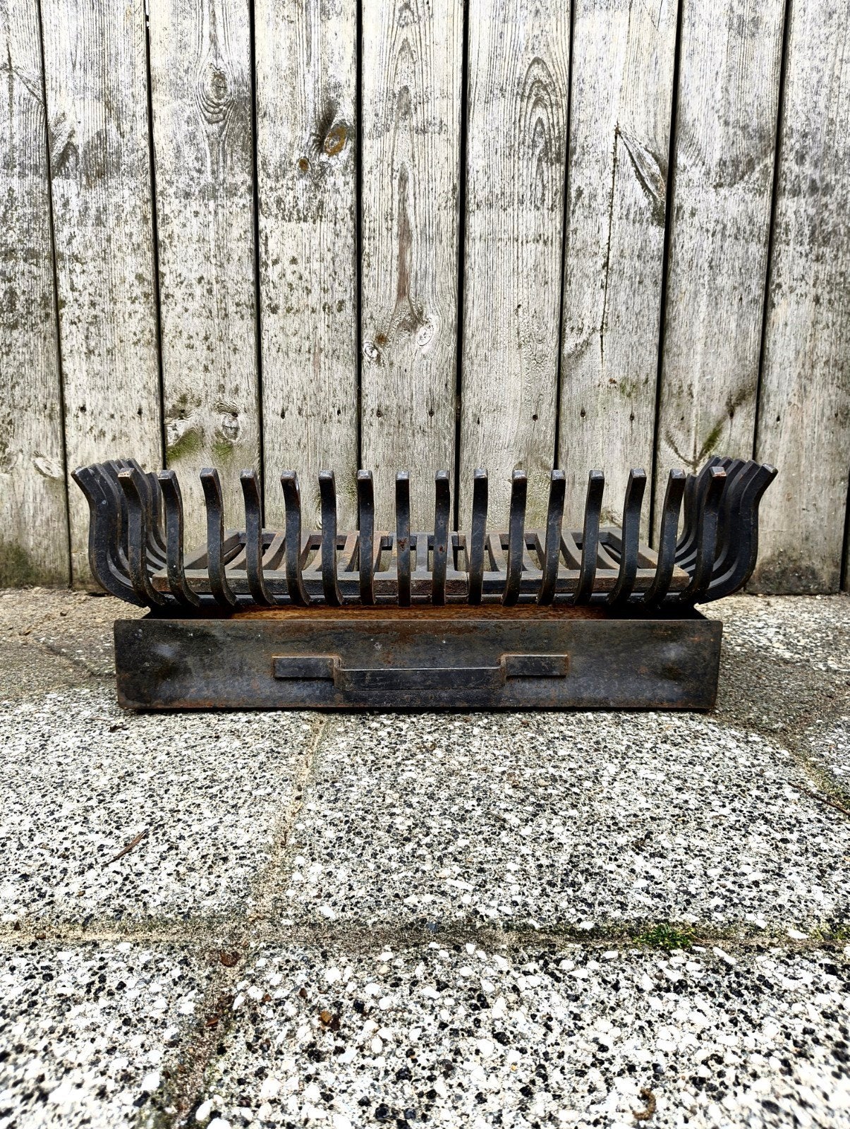 Open Haard Rooster met Aslade, Huis en Inrichting, Haarden, Ophalen of Verzenden, Gebruikt, Vrijstaande haard, Houthaard