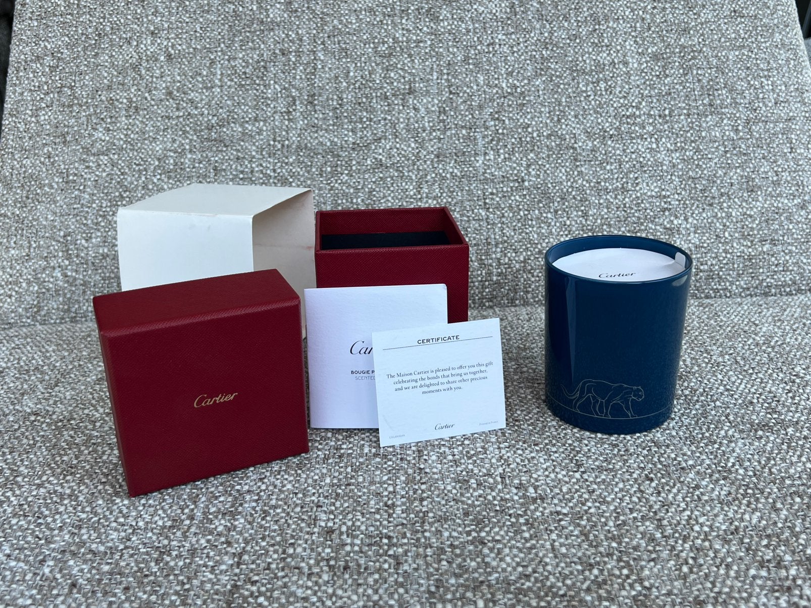 Cartier geur kaars, Ophalen of Verzenden, Nieuw, Parfumfles