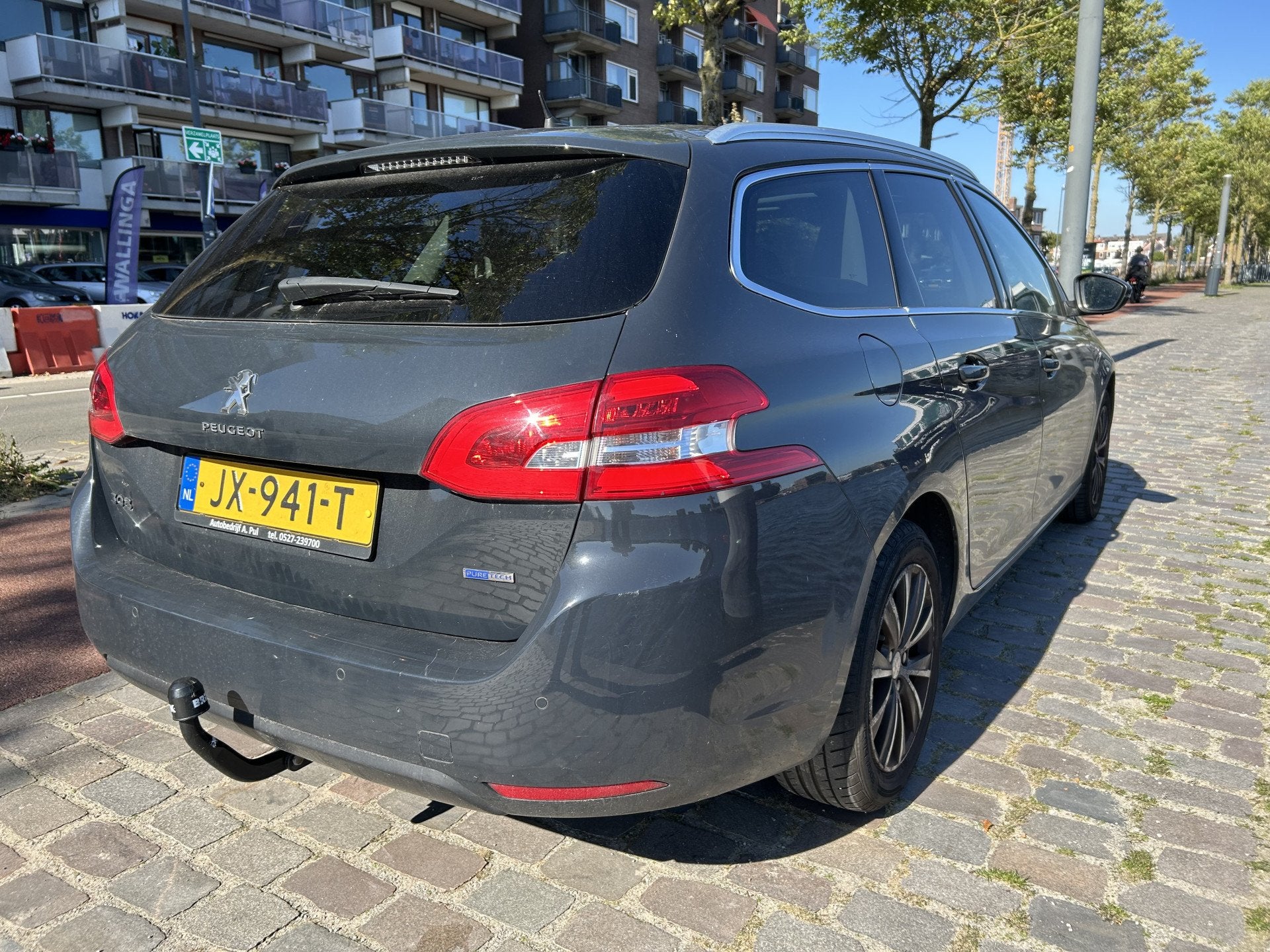 Peugeot 308 SW 1.2 PureTech Blue Lease Premium panodak airco, Voorwielaandrijving, Dealer onderhouden, Stof, Gebruikt