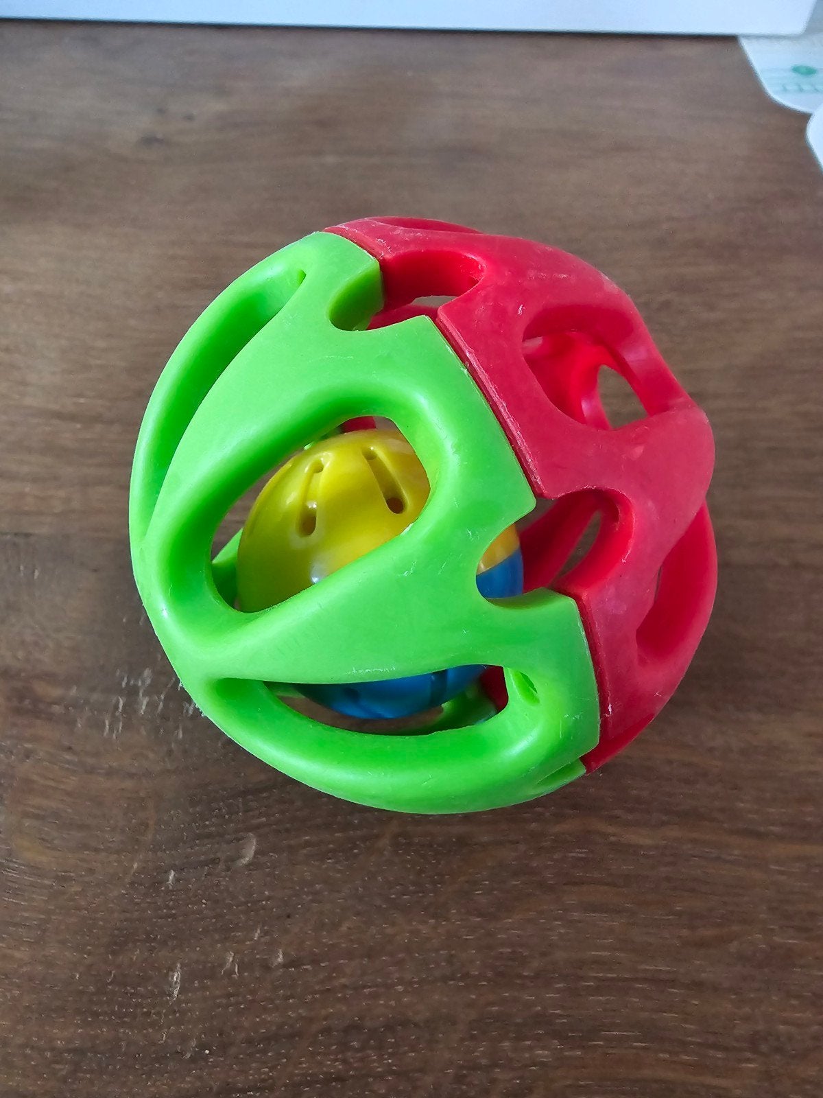 Speelbal met belletje voor baby of konijn of hond, Dieren en Toebehoren, Ophalen of Verzenden, Nieuw, Speelgoed