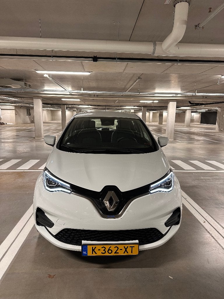Renault ZOE R110 100pk (batterijhuur) 2020 Wit, Auto's, 180 min, Wit, Elektrisch, Particulier