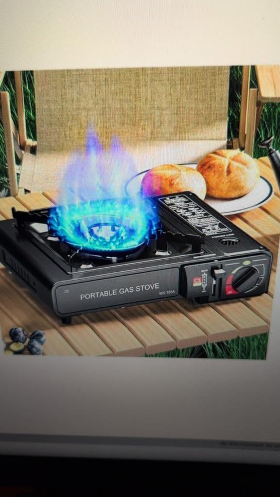 50x stuks camping kooktoestel gasfornuis BBQ 1 pits gasfles, Ophalen of Verzenden