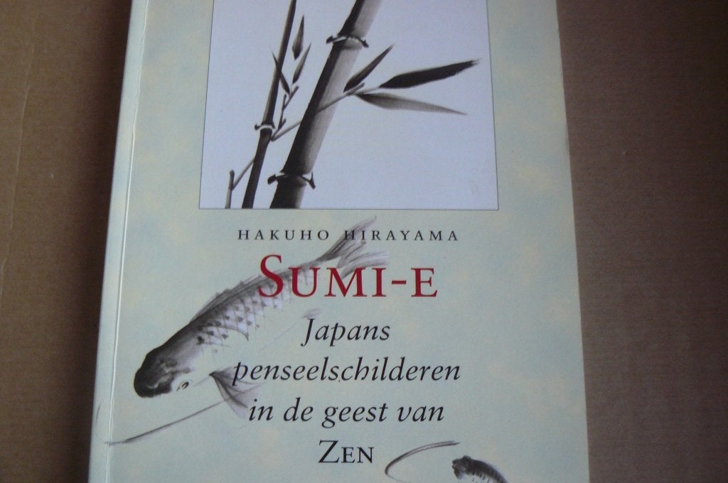 SUMI-E / Japans penseelschilderen / Hakuho Hirayama / Zen, Boeken, Ophalen of Verzenden, Gelezen, Tekenen en Schilderen