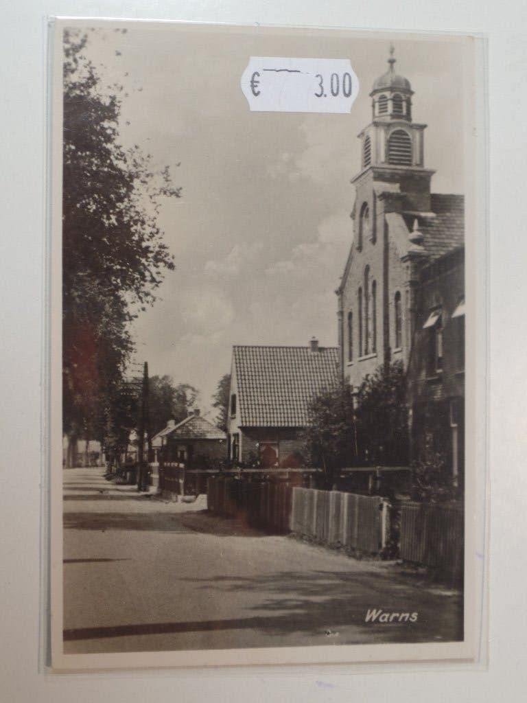 Warns kerk, Verzamelen, Ophalen of Verzenden, 1940 tot 1960, Gelopen, Friesland