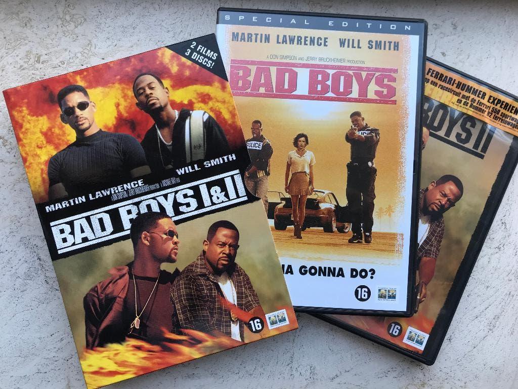 Bad Boys ( 3 DVD Box ) met deel 1 en 2, Vanaf 16 jaar, Ophalen of Verzenden, Zo goed als nieuw, Actie