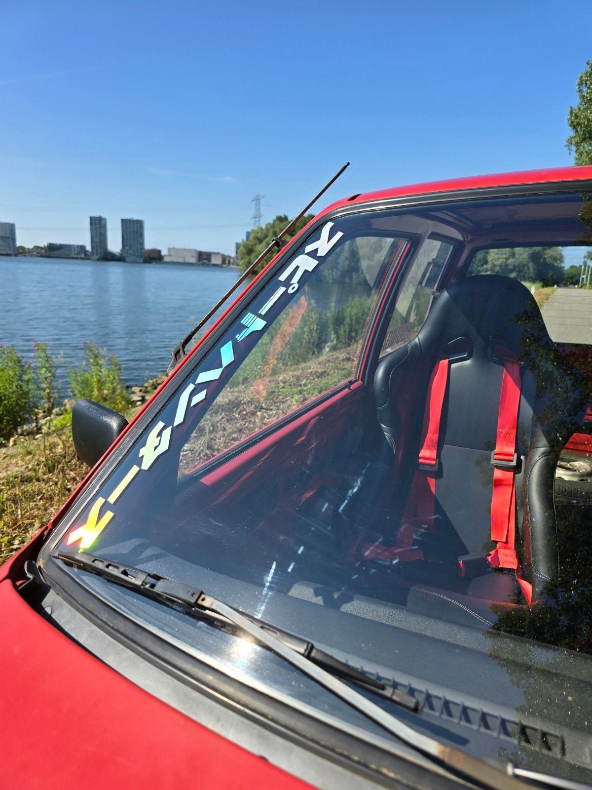 Daihatsu Cuore L80 0.8 1987 Rood, foto 4