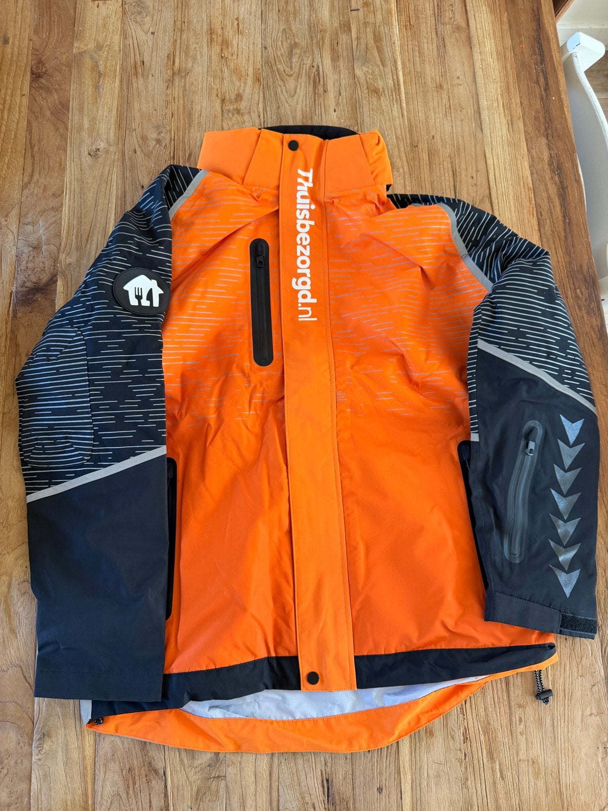 Thuisbezorgd 3-in-1 Speedline Jas - Maat L, Ophalen of Verzenden, Nieuw, Maat 52/54 (L), Oranje
