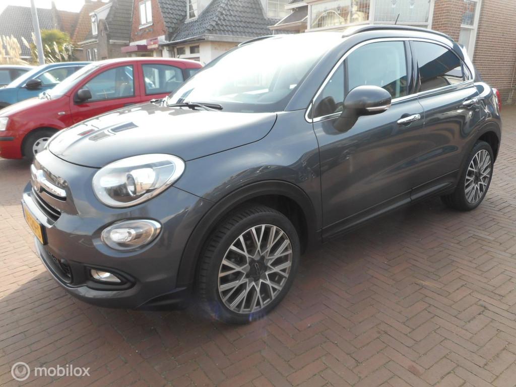 Fiat 500 X 1.4 Turbo MultiAir 140 Lounge TREKHAAK+DAKRAILS+L, Gebruikt, 4 cilinders, 500X, Origineel Nederlands