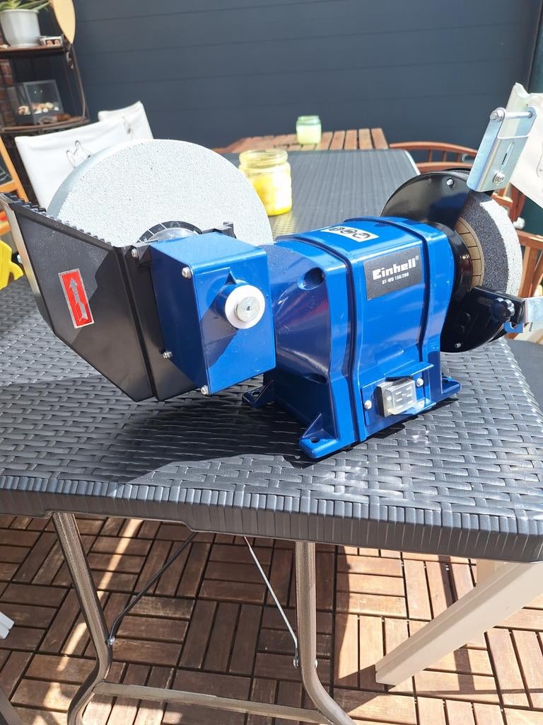 Einhell BT-WD 150/200 Nass-Trockenschleifer, Ophalen, Zo goed als nieuw, Minder dan 700 watt, Werkbankslijpmachine