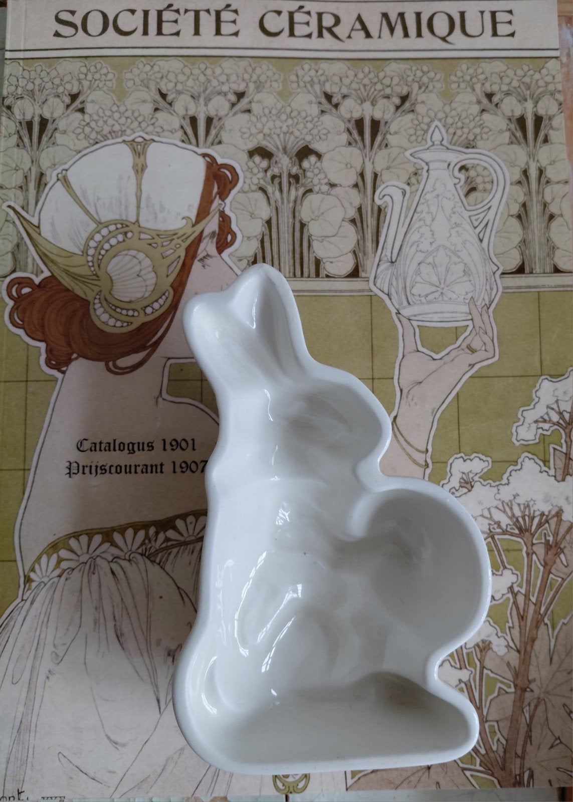 Puddingvorm Haasje, Antiek en Kunst, Ophalen of Verzenden