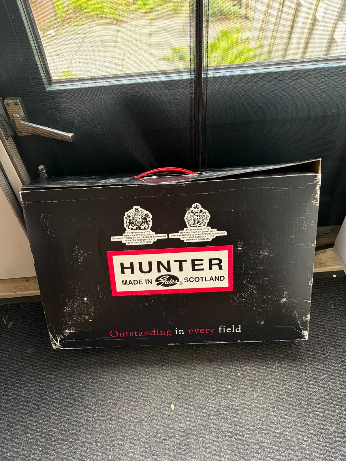 Hunter Streamfisher laarzen - Maat 42, Ophalen of Verzenden, Zo goed als nieuw, Overige kleuren, Regenlaarzen